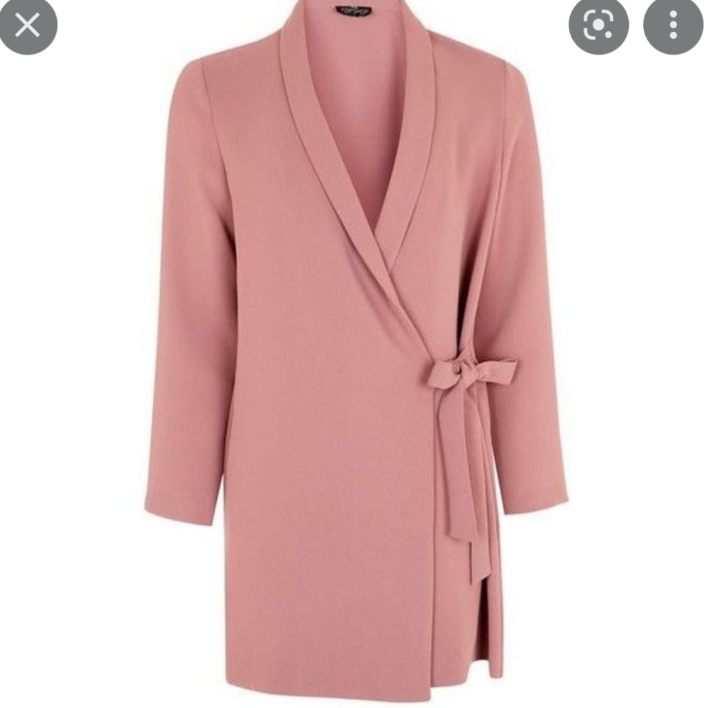 Topshop Wrap Blazer Sz 4